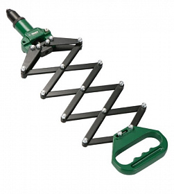 На сайте Трейдимпорт можно недорого купить Заклепочник кулисный промышленный Hans 1973. 