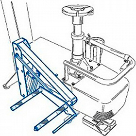На сайте Трейдимпорт можно недорого купить Подъемник колеса для Trommelberg 1890. 