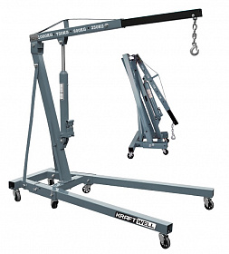 На сайте Трейдимпорт можно недорого купить Кран складной г/п 1000 кг. двухтактный KraftWell KRWC1. 