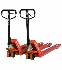 На сайте Трейдимпорт можно недорого купить Гидравлическая тележка OXLIFT OX25-PU090 2500 кг. 