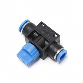 На сайте Трейдимпорт можно недорого купить Фитинг для пластиковых трубок с краном 12х12мм Partner SHVFF12-12. 