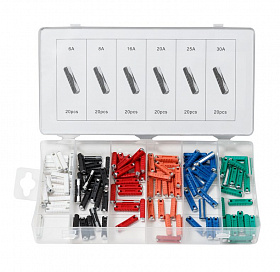 На сайте Трейдимпорт можно недорого купить Предохранители цилиндрические, 120 предметов Forsage F-788. 