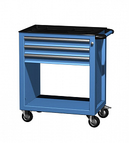 На сайте Трейдимпорт можно недорого купить Тележка инструментальная Ferrum — 3 ящика 02.103R. 