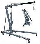 Кран складной г/п 2000 кг. двухтактный KraftWell KRWC2