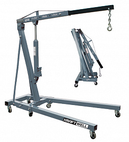 На сайте Трейдимпорт можно недорого купить Кран складной г/п 2000 кг. двухтактный KraftWell KRWC2. 